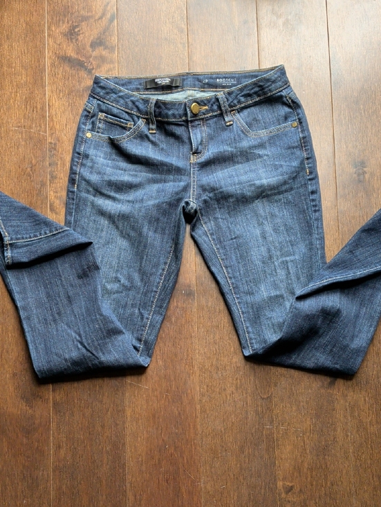 Simply Vera Vera Wang Denim - Simply Vera Vera Wang Dark Blue Skinny Jeans